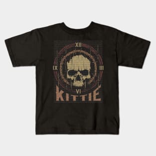 Kittie Vintage Skull Kids T-Shirt